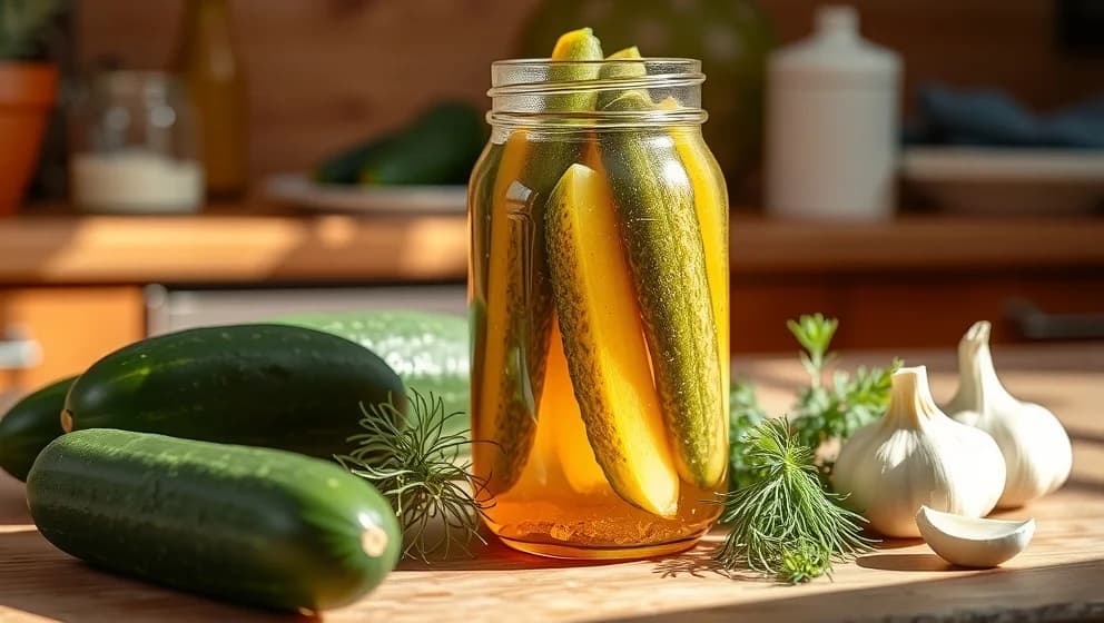 Gammaldags ättiksgurka recept som smakar hemma