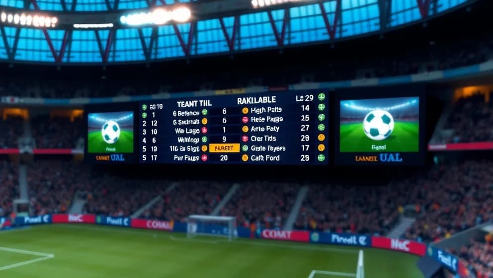 Poängställningen i Chelsea FC denna säsong